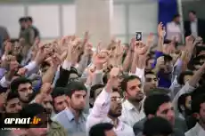 رهبر معظم انقلاب اسلامی: ‏ ما با جنگ نرم، با مبارزه‏ى نرم از سوى دشمن مواجهیم ... جنگ نرم؛ راست است، این یک ‏واقعیت است؛ یعنى الان جنگ است.‏